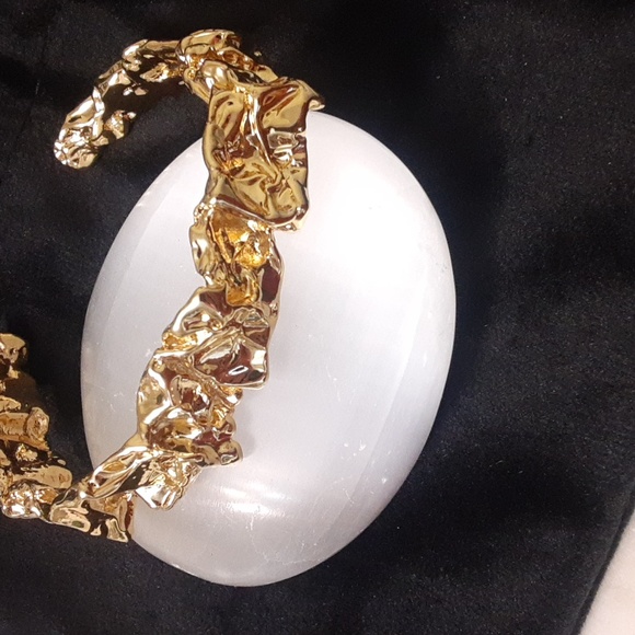 Amber‎ Sceats Emery Cuff Bracelet. 24K Gold Plated. - Picture 3 of 6